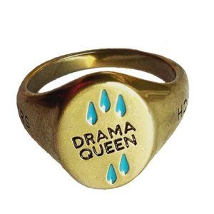 Verameat Drama Queen Signet Ring